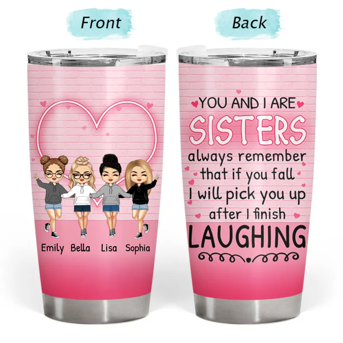 Shineful After I Finish Laughing Personalized 20oz Tumbler