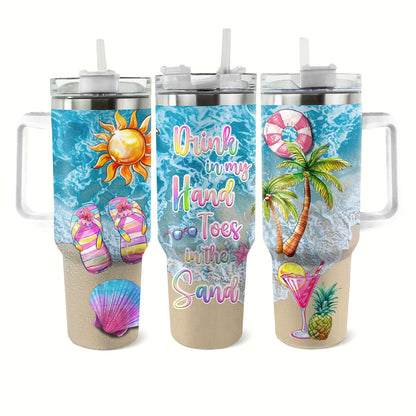 Shineful Tumbler Sandy Summer