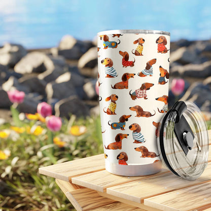 Shineful 20oz Tumbler Dachshund Cute