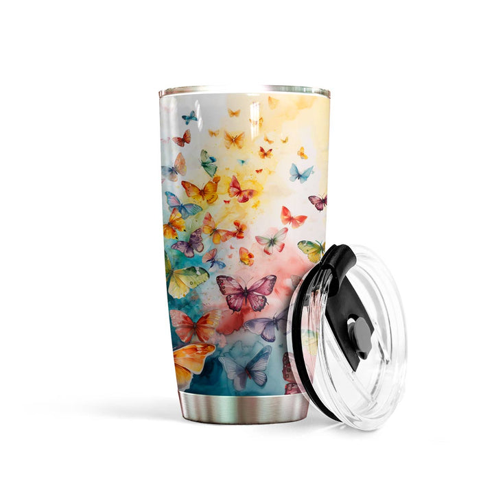 Shineful 20oz Tumbler Butterfly Colorful