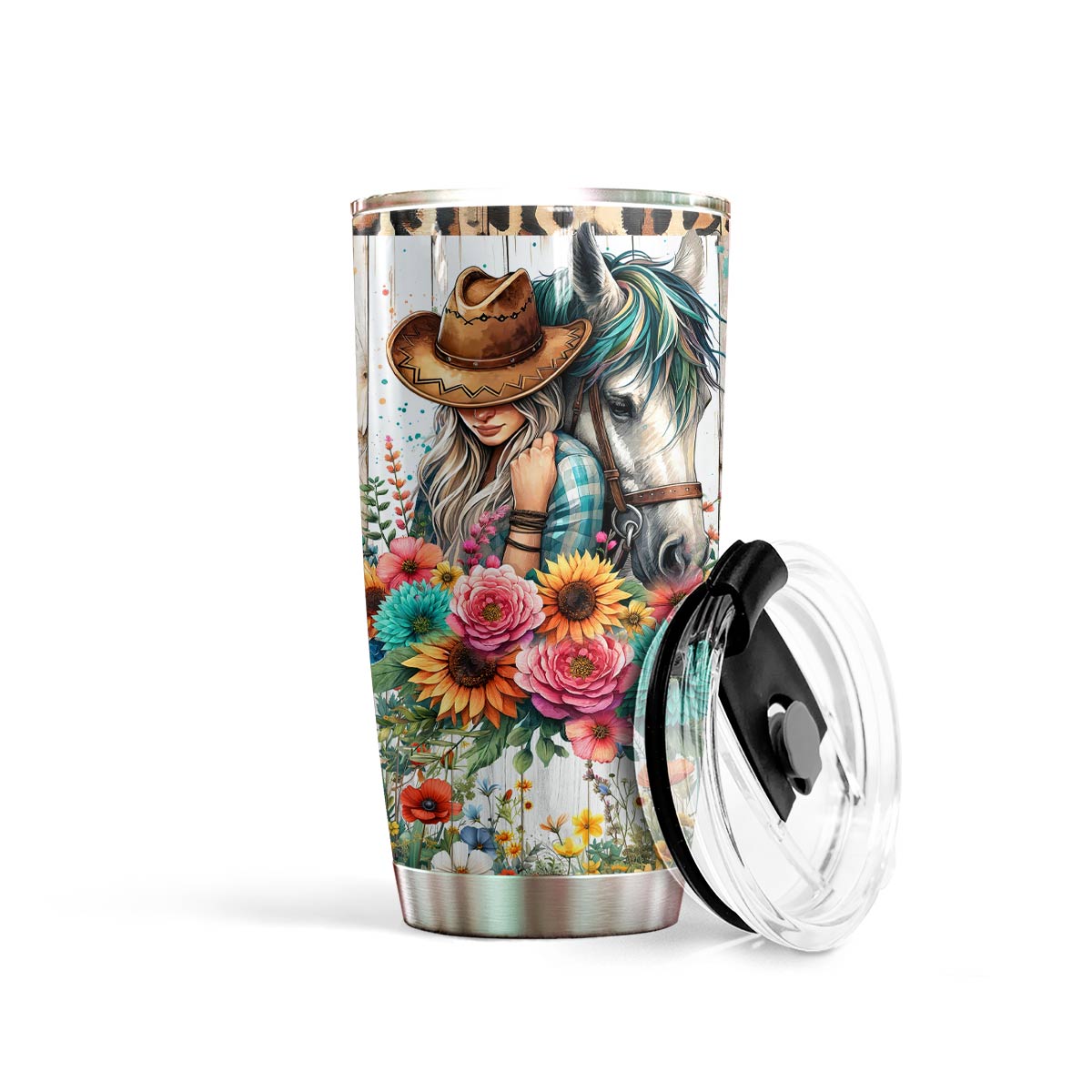 Shineful 20oz Tumbler Horse Girl