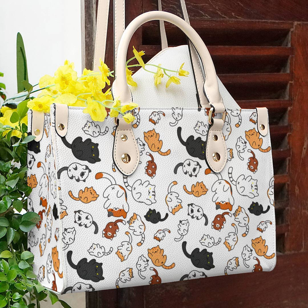 Shineful Leather Bag Cat Leather Bag Shineful Naughty Cats LK8