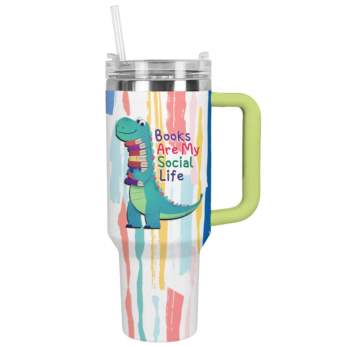 Reading Shineful™ Tumbler Dinosaur Nl09 Green 40Oz