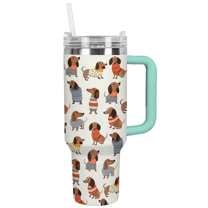 Shineful Tumbler Dachshund Cuteness Overload