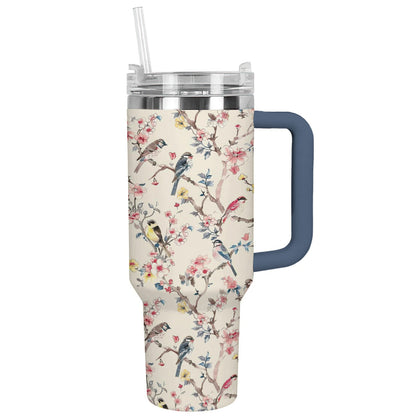 Shineful Tumbler Sakura And Bird