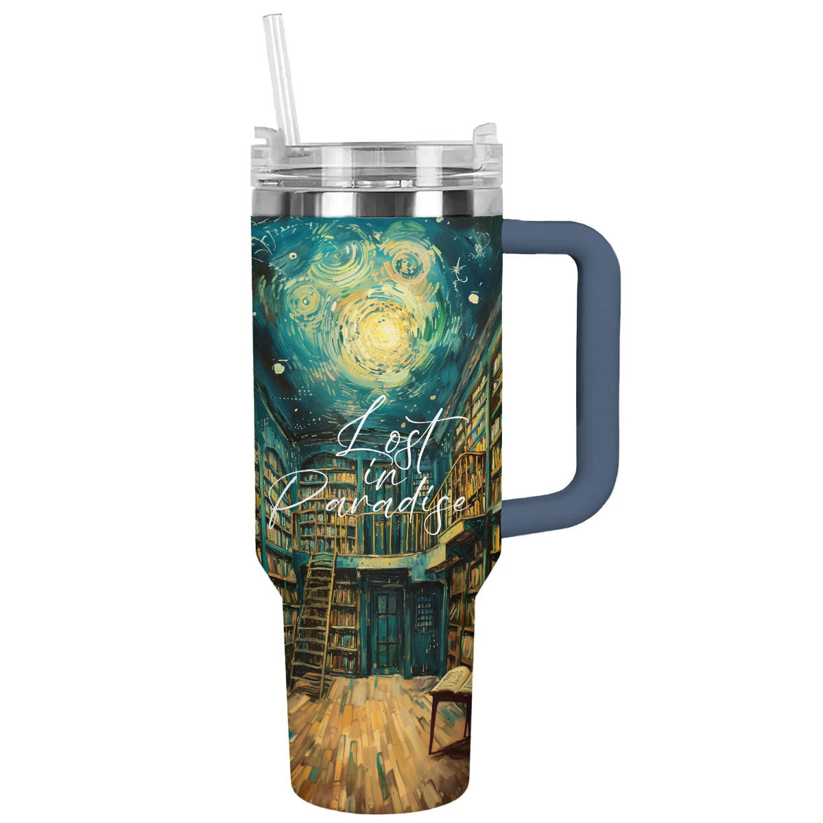 Reading Shineful™ Tumbler Lost In Paradise Nl09 Navy 40Oz