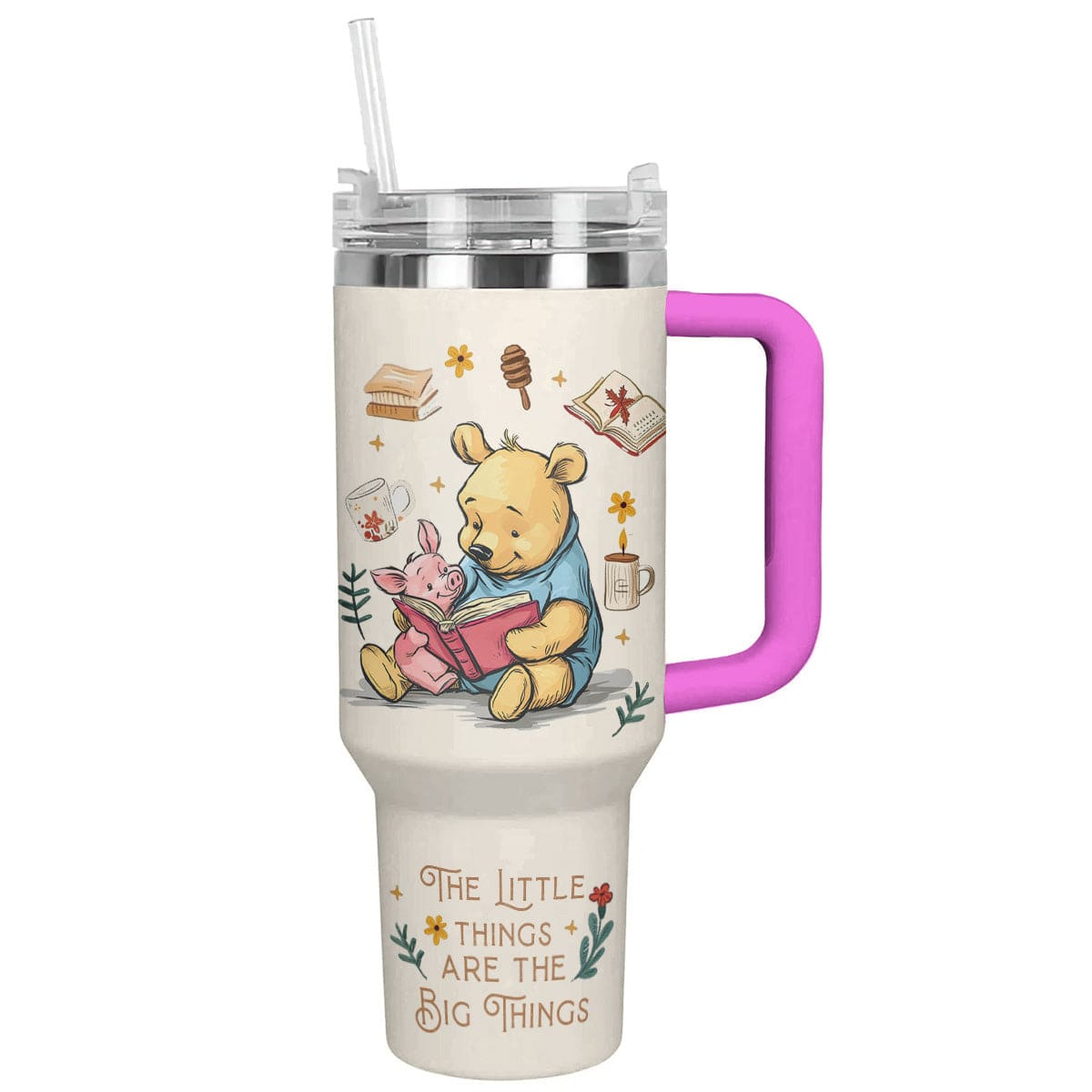 Reading 40 Oz Shineful™ Tumbler Winnie The Pooh Nl09 Hot Pink 40Oz