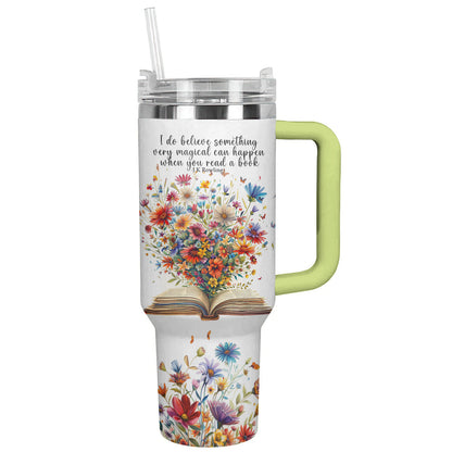 Reading 40 Oz Shineful™ Tumbler Flower Bloom Nl09 Green 40Oz