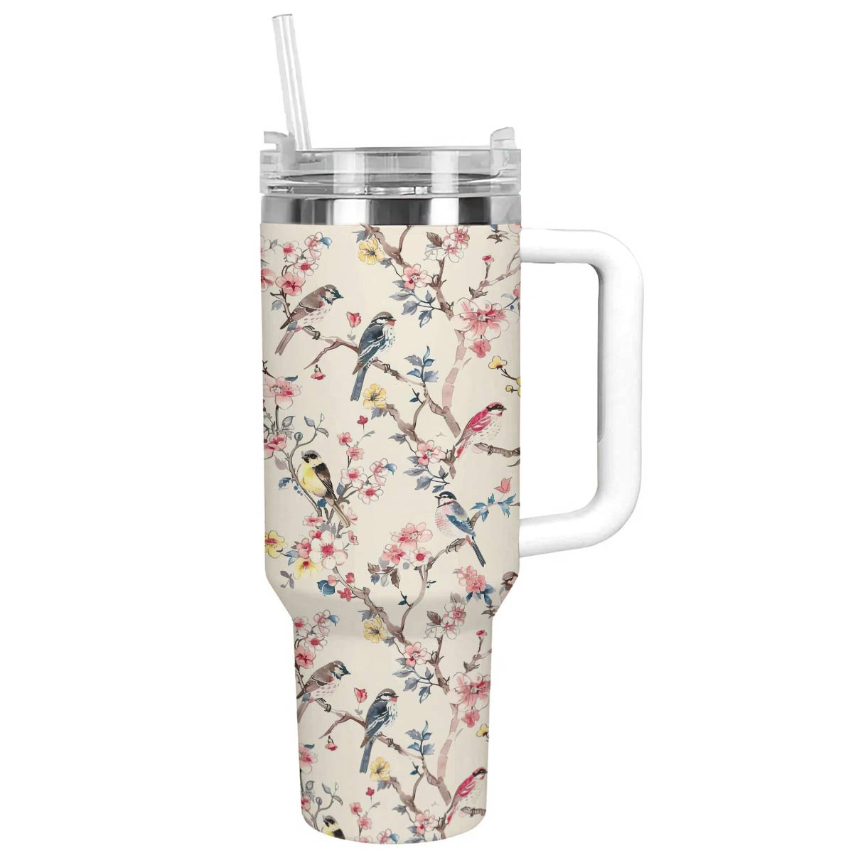 Shineful Tumbler Sakura And Bird