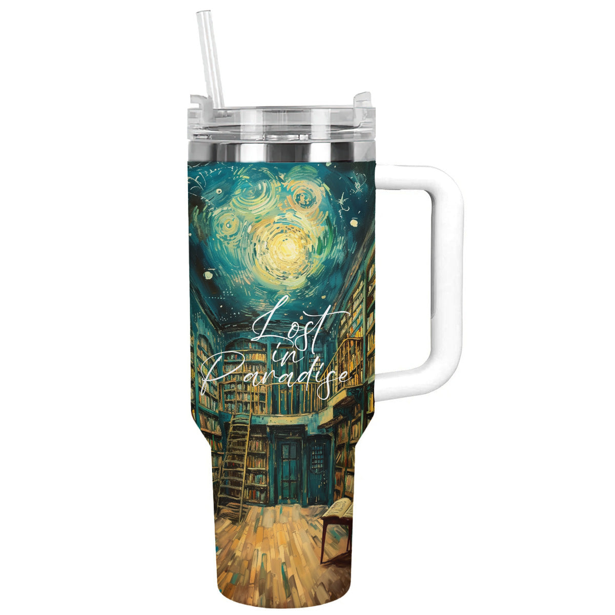 Reading Shineful™ Tumbler Lost In Paradise Nl09 White 40Oz