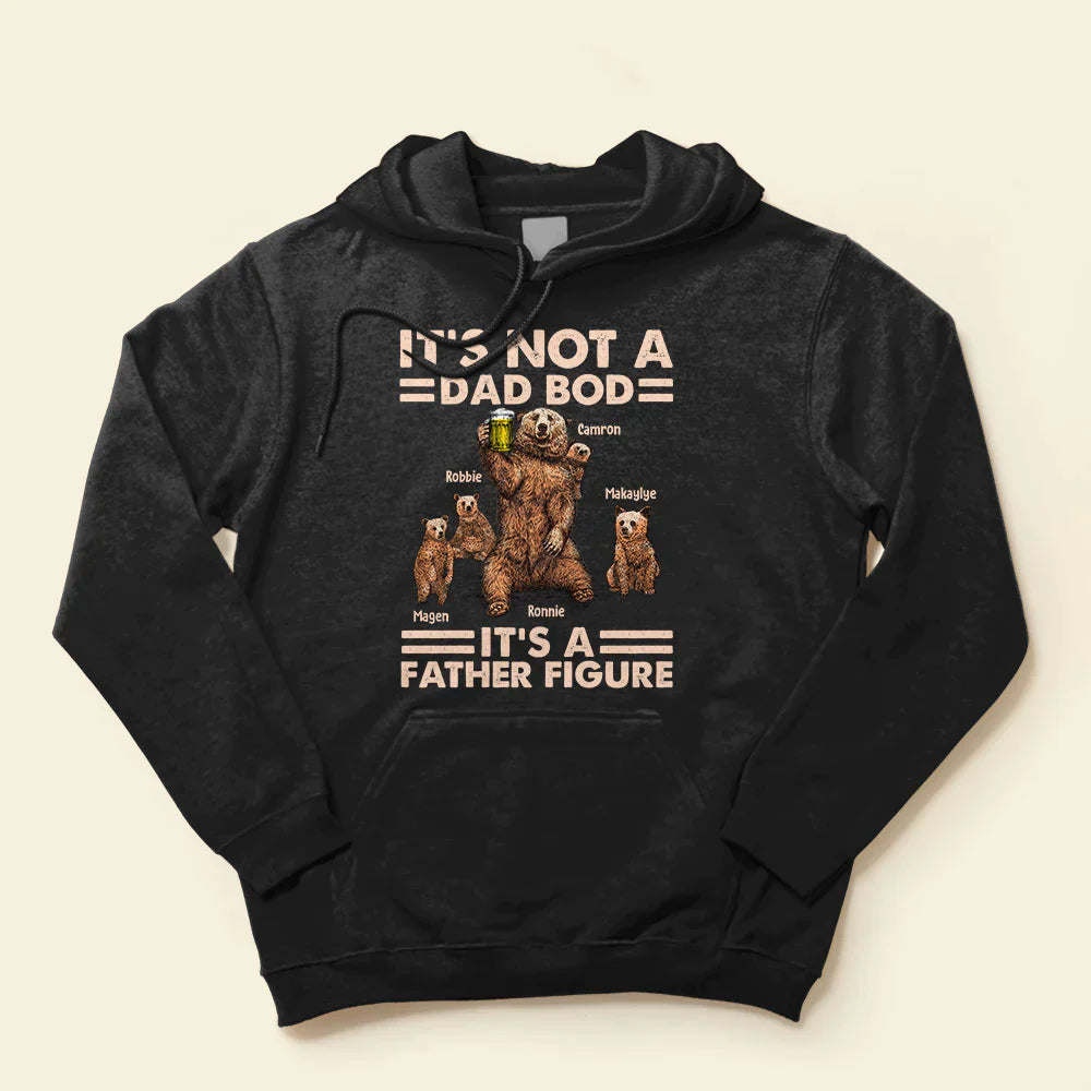 Daddy Bear It’s Not A Dad Bod - Personalized Shirt Lv01 Unisex T-Shirt