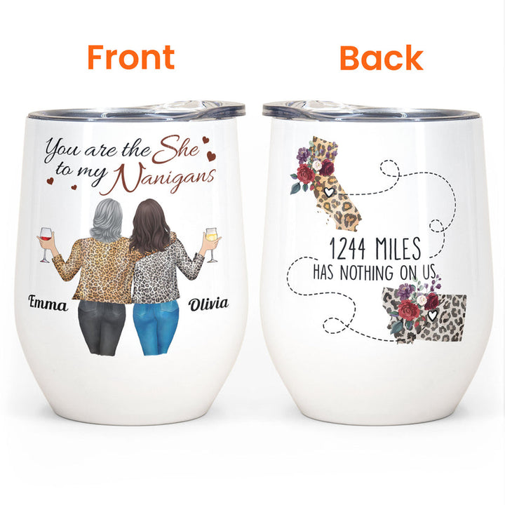 Miss Your Face - Personalized Wine Tumbler