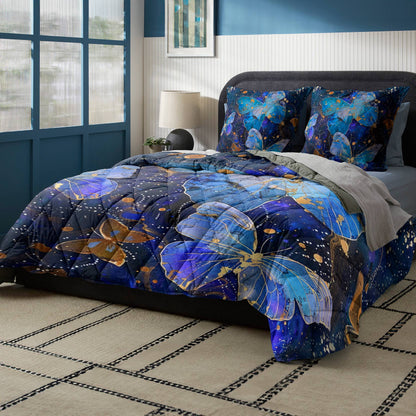 Shineful - All Season Quilt 3-Piece Set CosmoFlutter