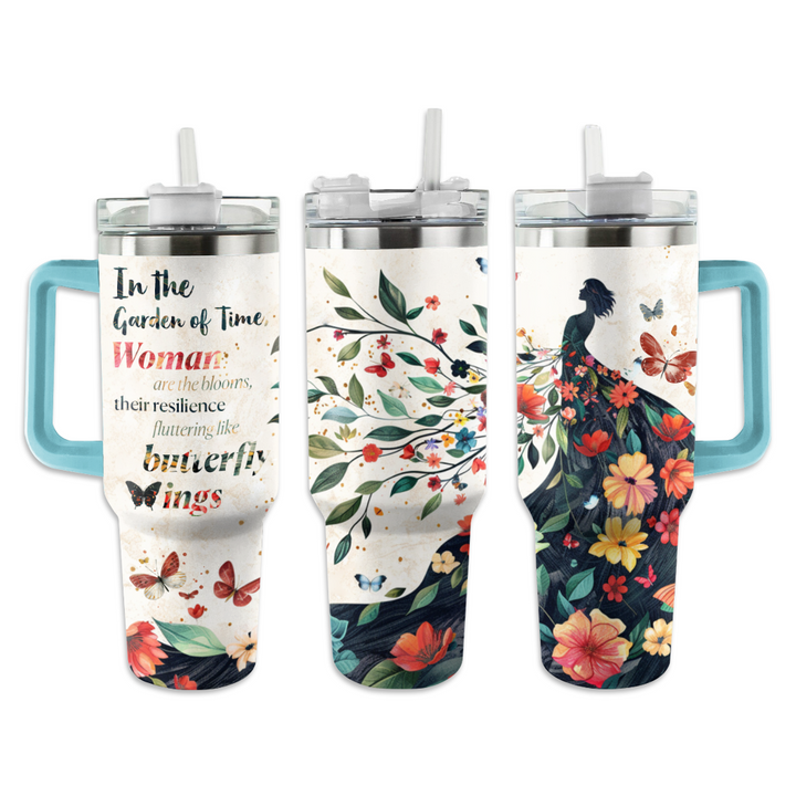 Shineful Tumbler The Garden Of Time Butterfly Nature Lovers KL30