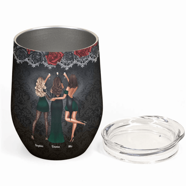 Witches By Nature - Personalized Wine Tumbler