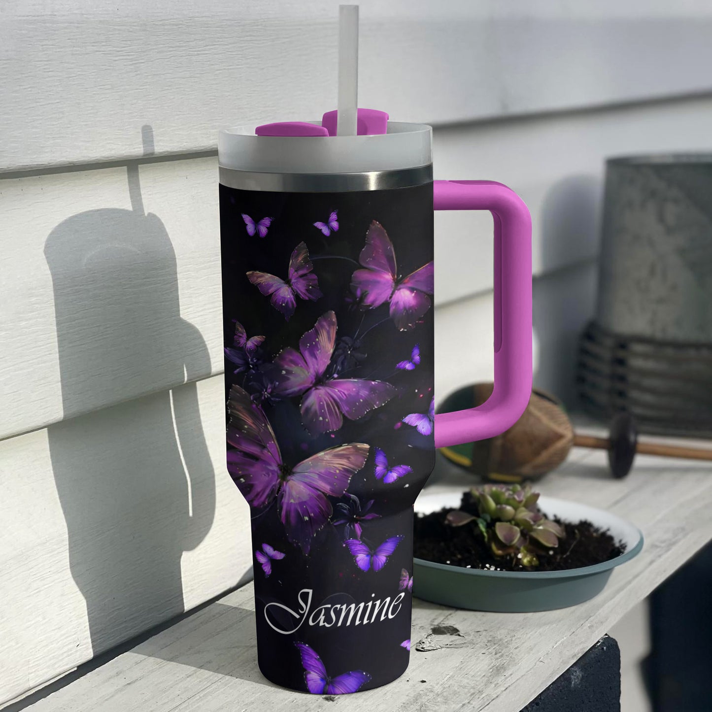 Shineful Tumbler Radiant Butterfly Bliss