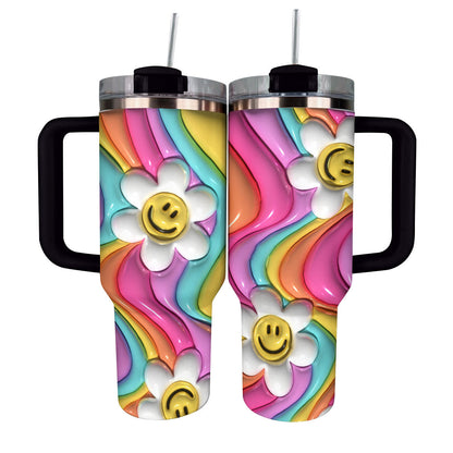 Shineful Tumbler Puffy Smiley