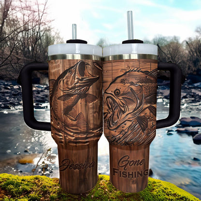 Shineful Tumbler Gone Fishing 3 Styles