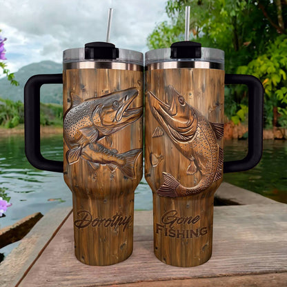 Shineful Tumbler Gone Fishing 3 Styles