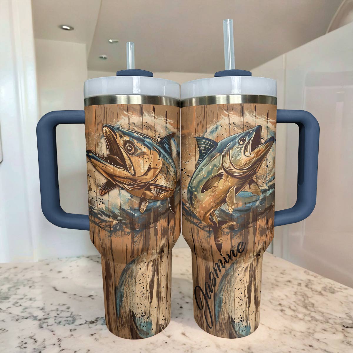 Shineful Tumbler Gone Fishing 3 Styles