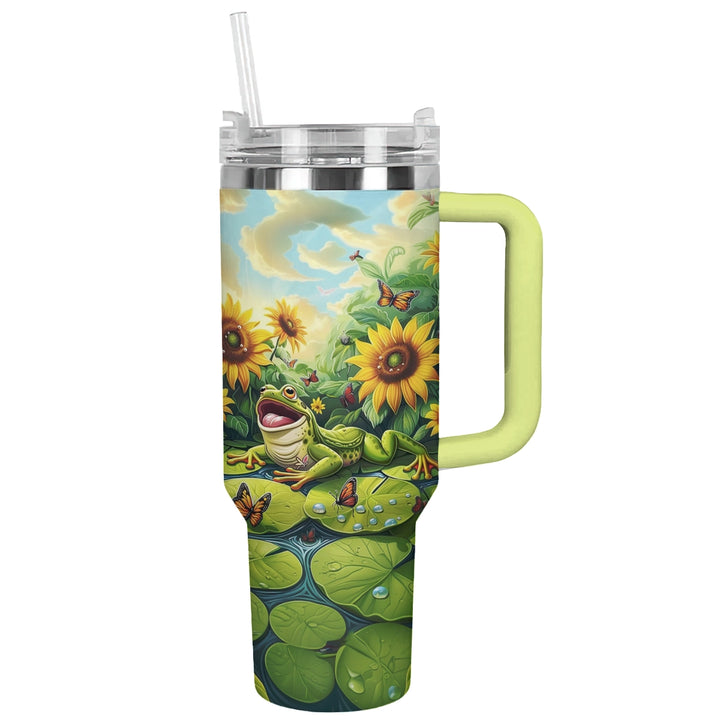 Shineful Tumbler Frog Sunny Haven