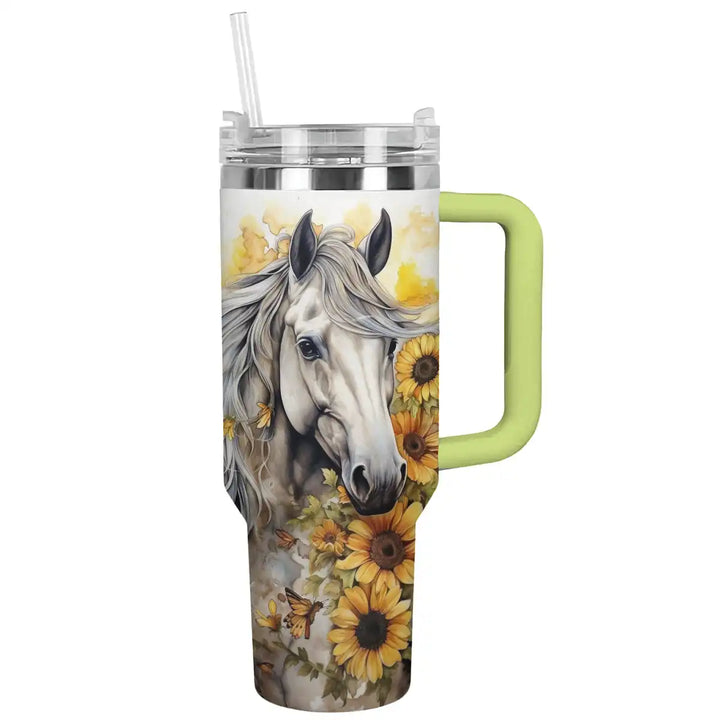 Shineful Tumbler Sunflower Horse