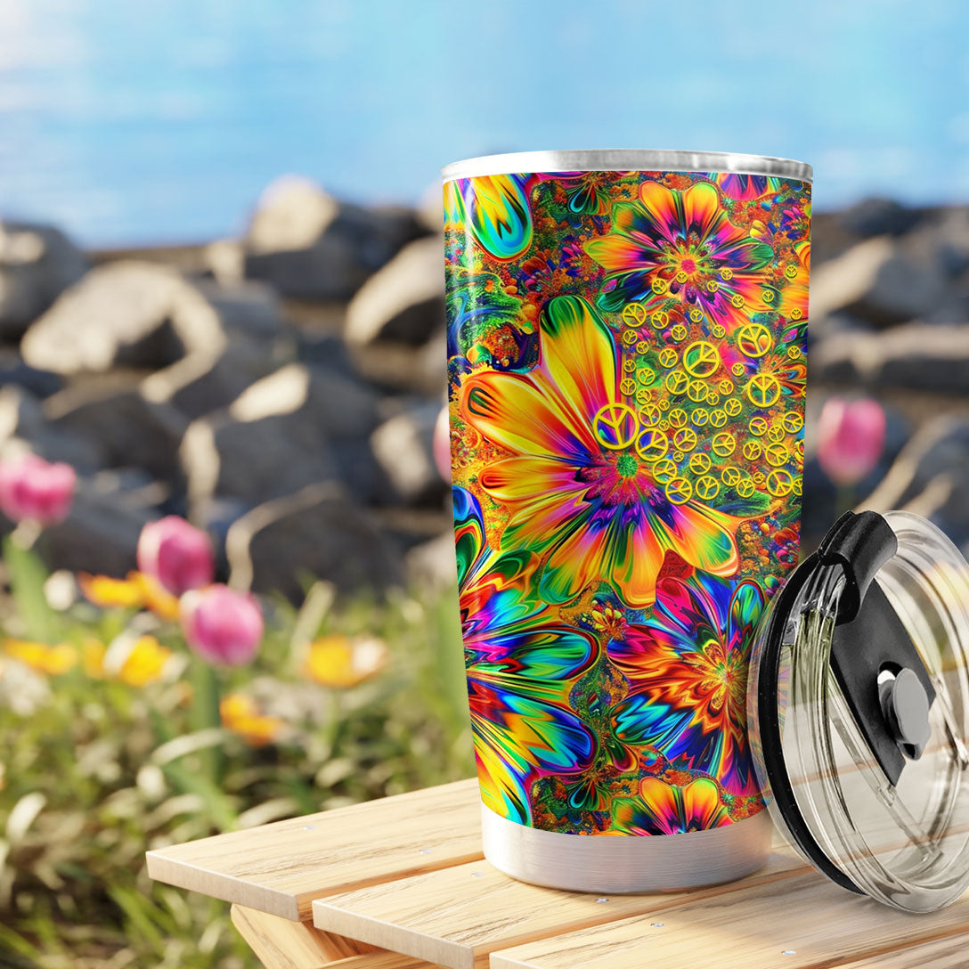 Shineful 20oz Tumbler Hippie Soul