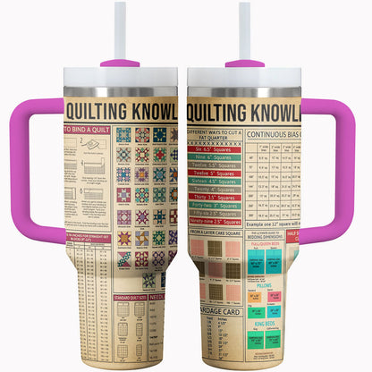 Quilting Shineful Tumbler Quilting Knowledge