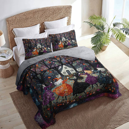 Shineful All Season Quilt 3-Piece Set Beautiful Witchy Woman