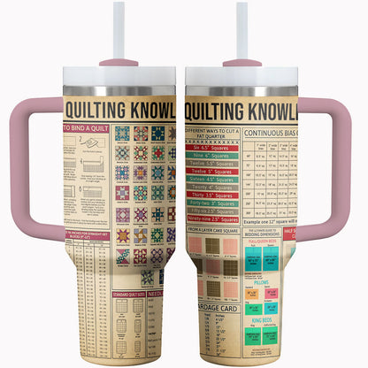 Quilting Shineful Tumbler Quilting Knowledge