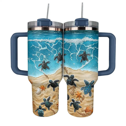 Shineful Tumbler Sea Turtle Journey