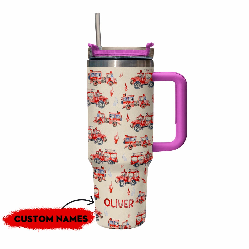 Shineful Tumbler Personalized "Firefighter Hero" Tumbler