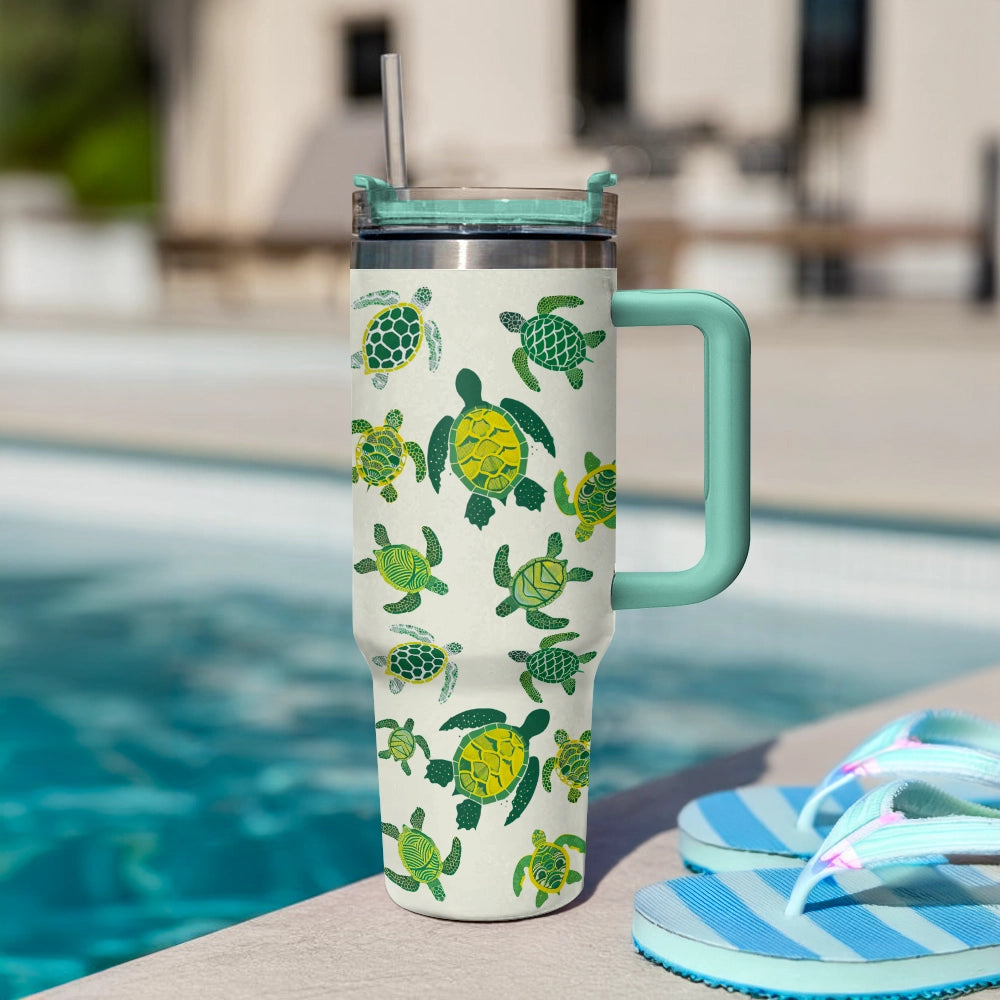 Shineful Tumbler Sea Turtle Harmony