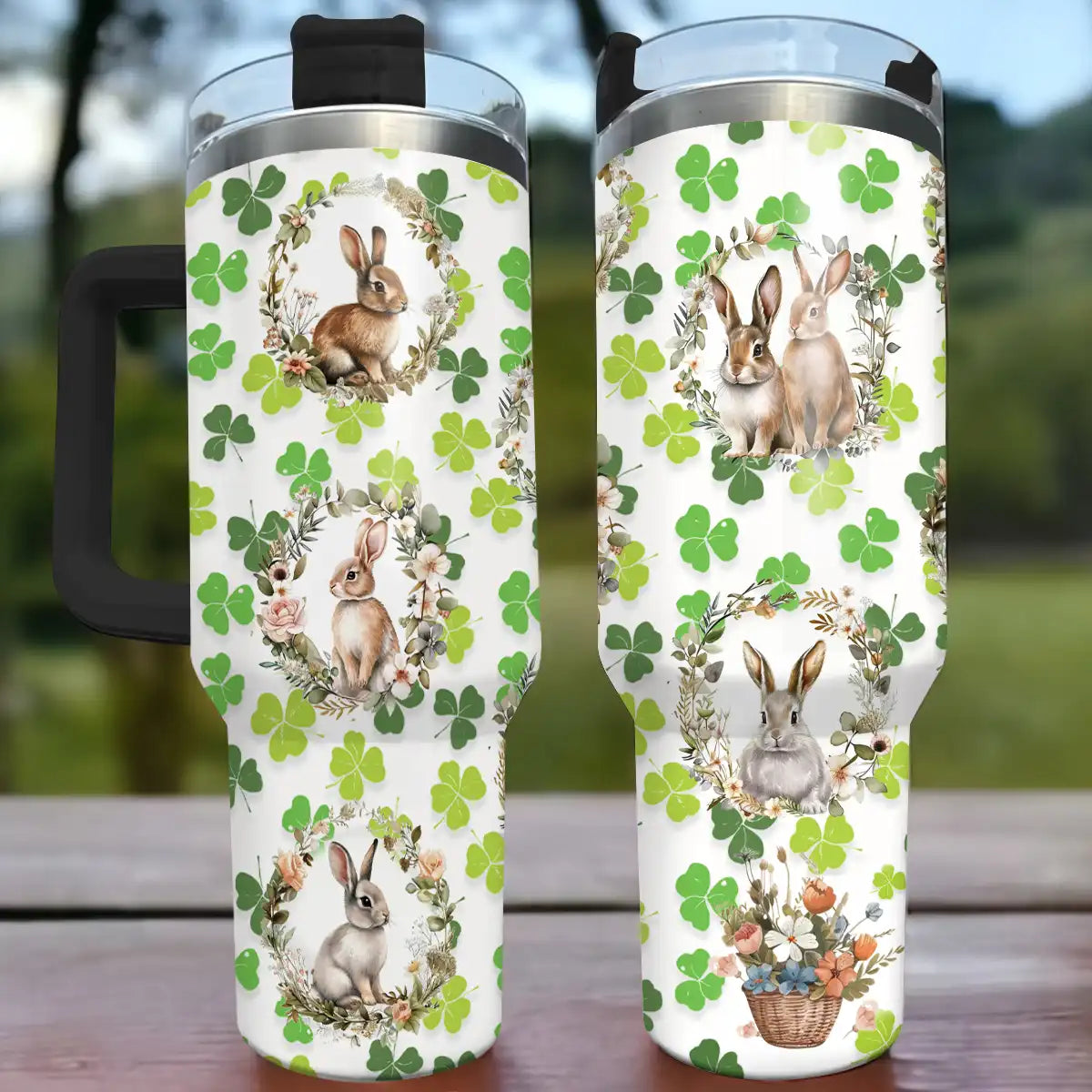 Shineful Tumbler Rabbit Happy Patrick's Day