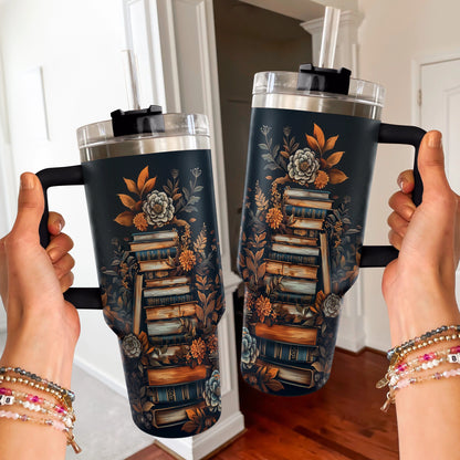 Shineful Tumbler Reading Magical Books