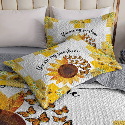 Shineful All Season Quilt 3-Piece Set Be Sunshine