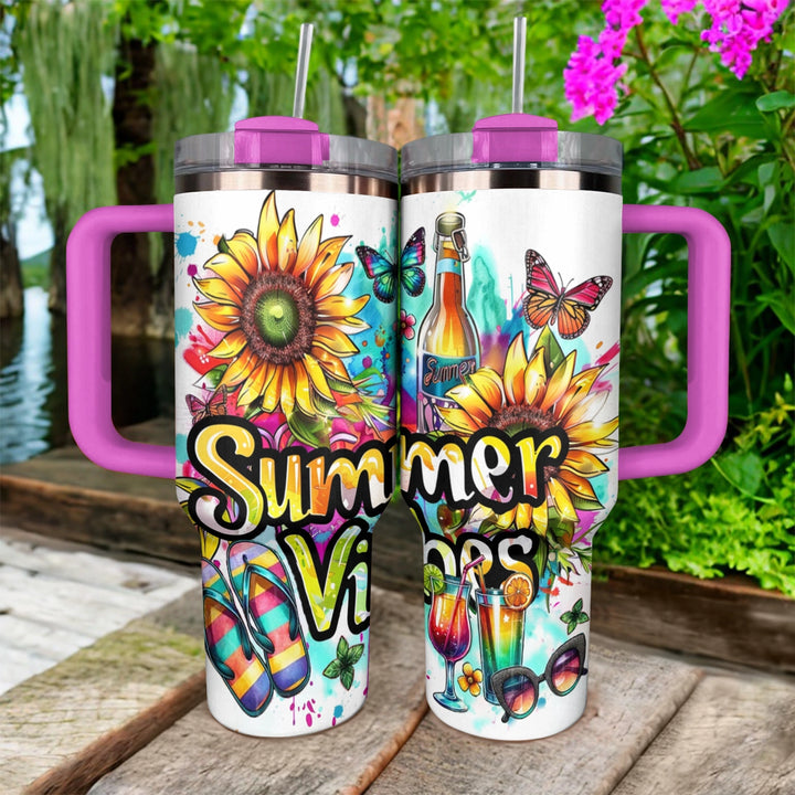 Shineful Tumbler Sunflower Summer Vibes