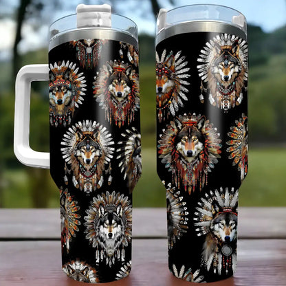 Shineful Tumbler Proud Wolves